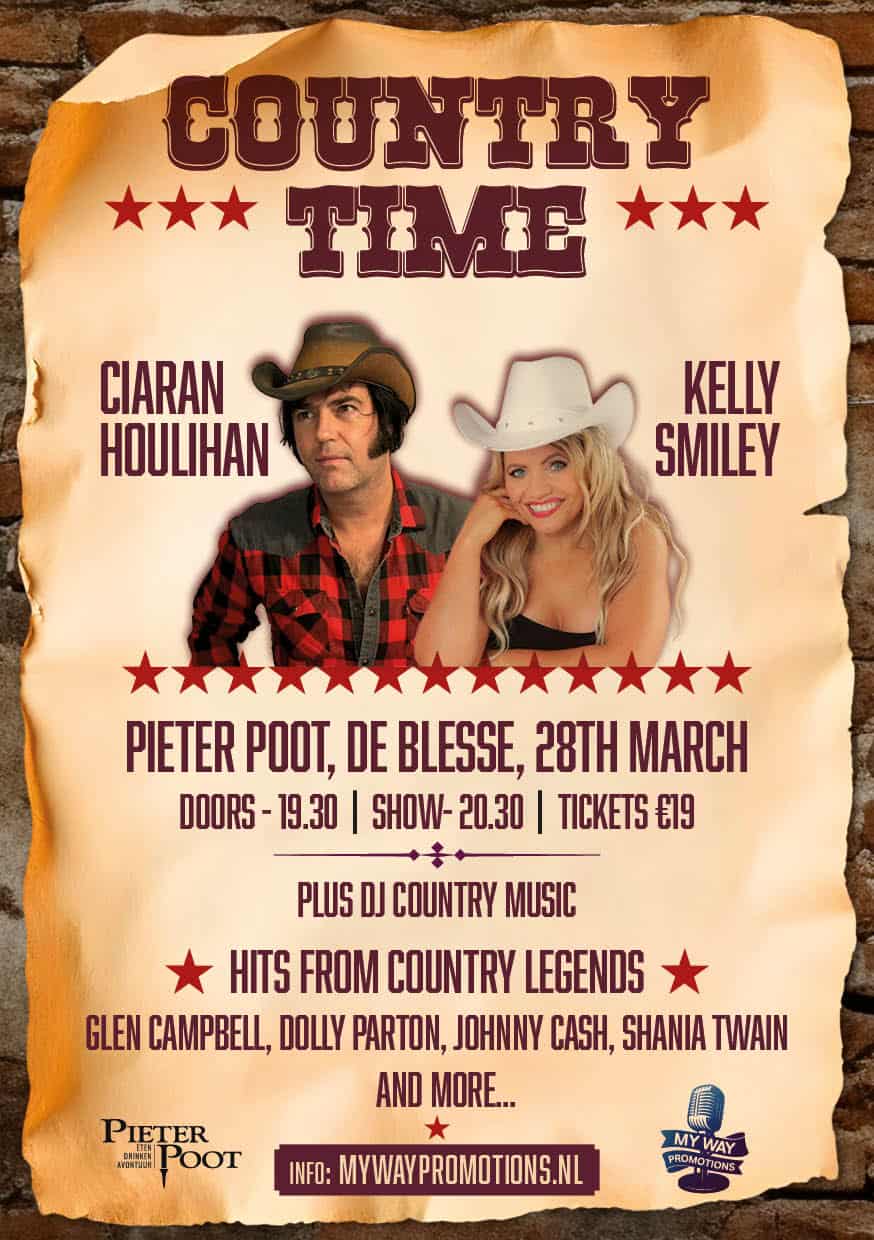 2026 03 28 country time pieter poot de blesse flyer a5